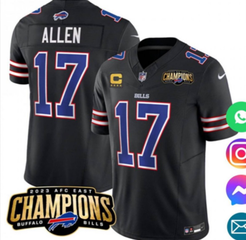Men 2025 Buffalo Bills #17 Allen Black Nike Limited NFL Jersey style 004->women mlb jersey->Women Jersey